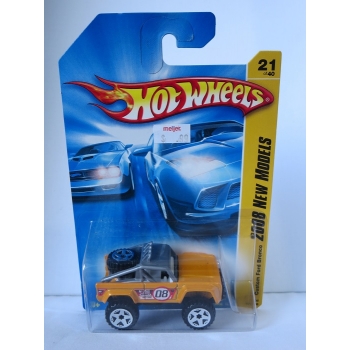 Hot Wheels 1:64 Custom Ford Bronco yellow HW2008